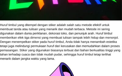 Huruf Timbul