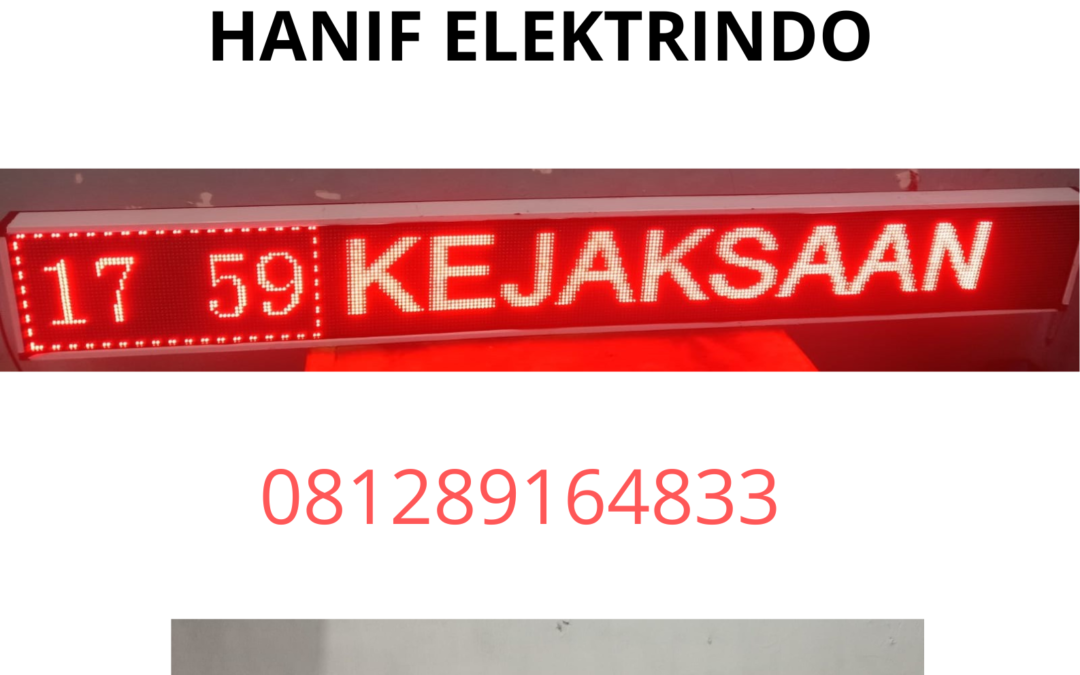Service Runningtext Depok
