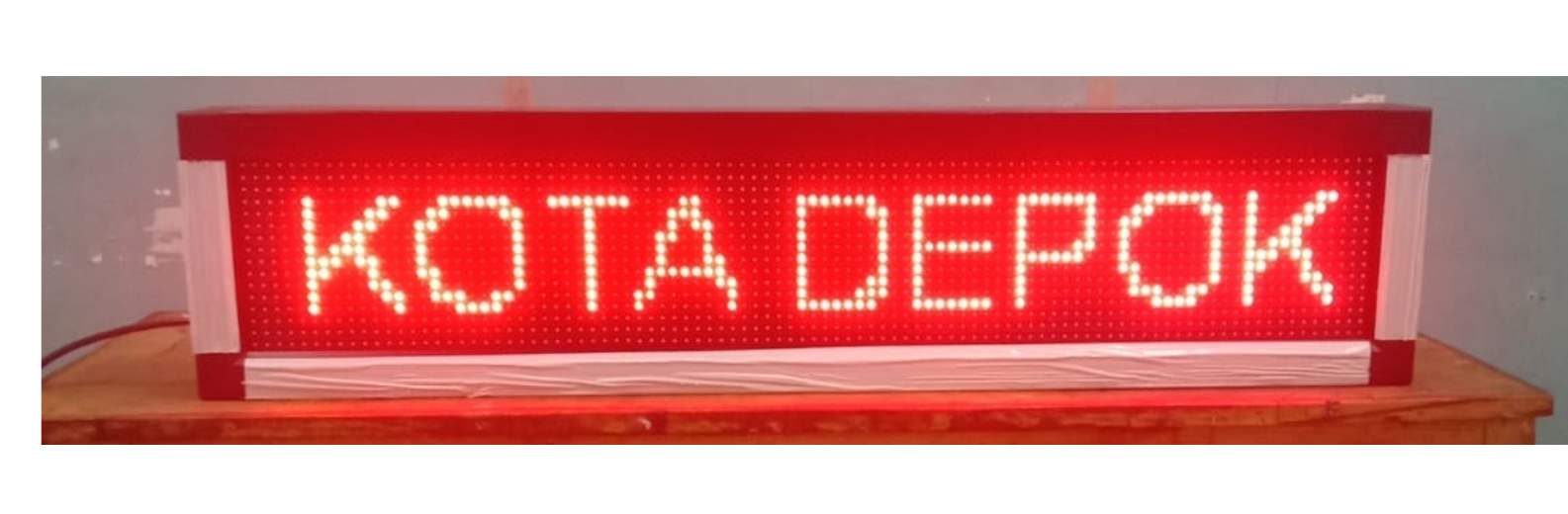 Service Runningtext di Depok