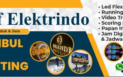 Pembuatan Papan Nama Depok