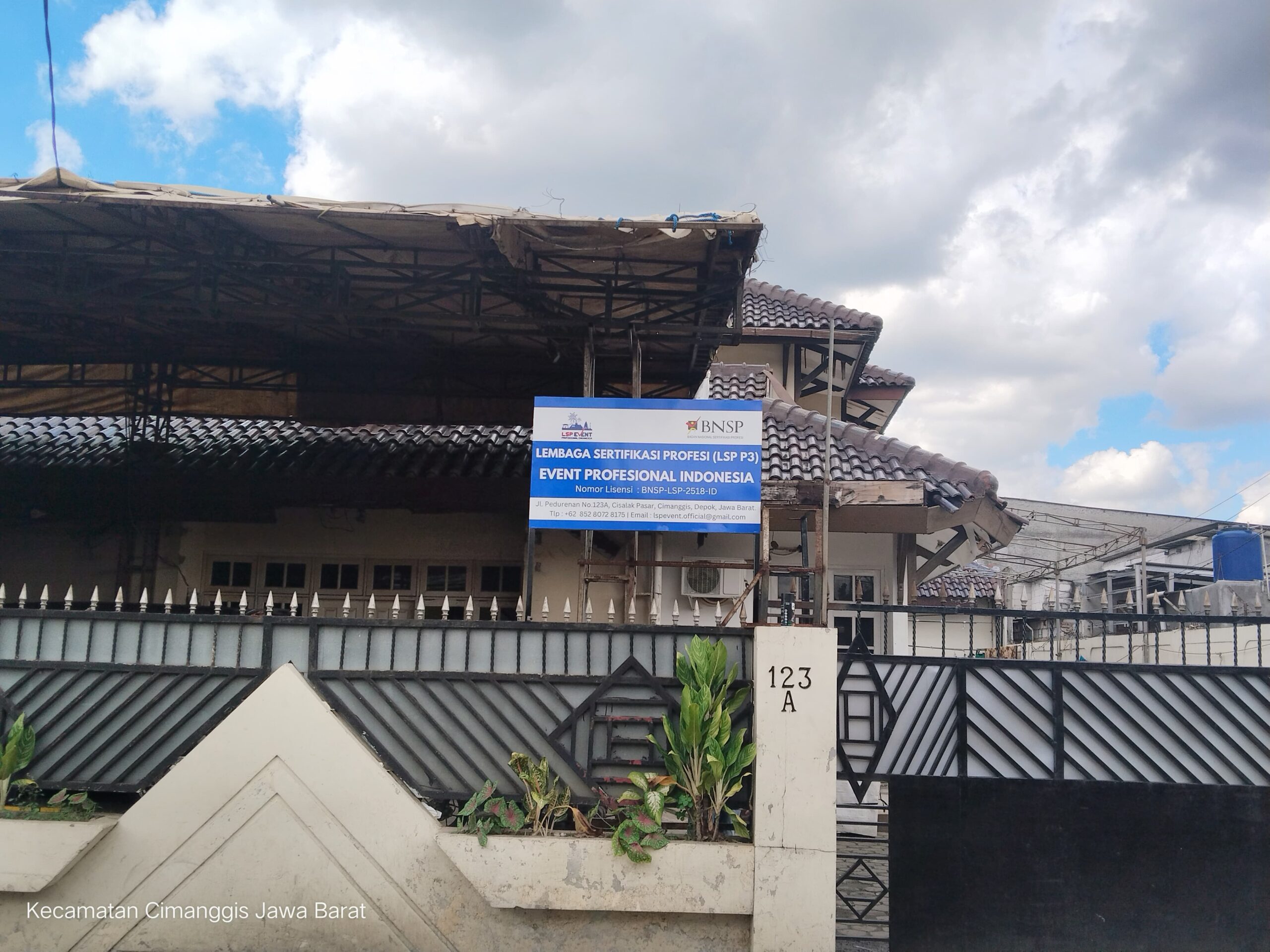 Papan Nama 120x70cm